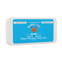 Thumbnail for BALANCE Belgium Chocolate Orange Chew (Vegan) - 1000MG -  20ct CBD/CBG